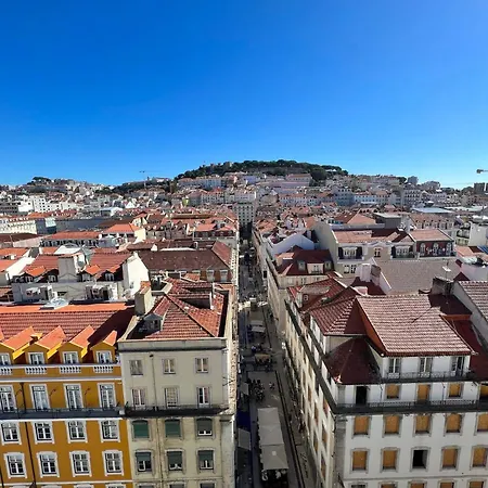 Private Room In A Historic Lisbon Building On Rua Augusta منزل للإقامة Lisboa